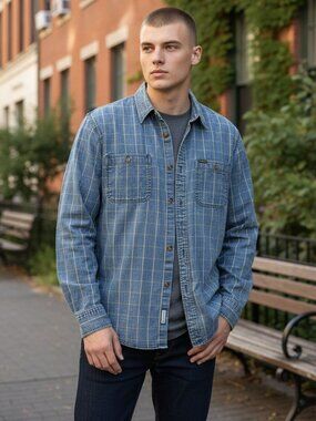 Vintage Size L wrangler shirt (A1)